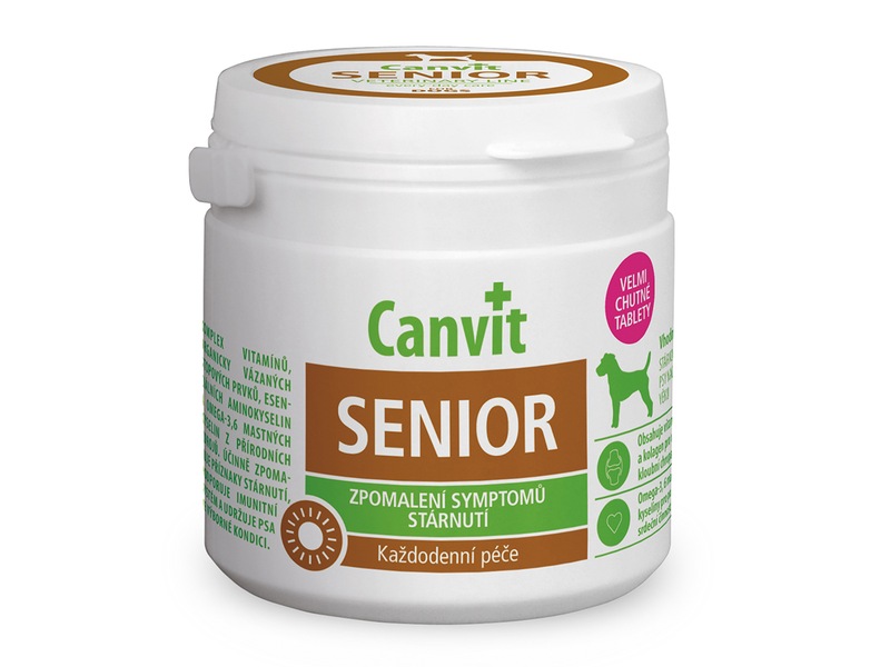Canvit Senior pro psy ochucený 100 tablet