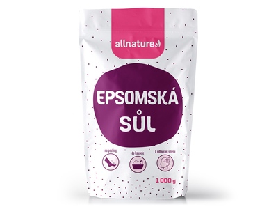 Allnature Epsomská sůl 1000 g