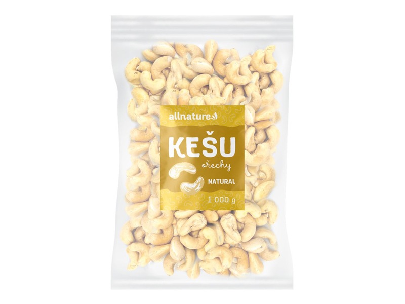 Allnature Kešu jádra 1000 g