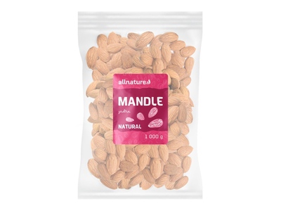 Allnature Mandle jádra 1000 g