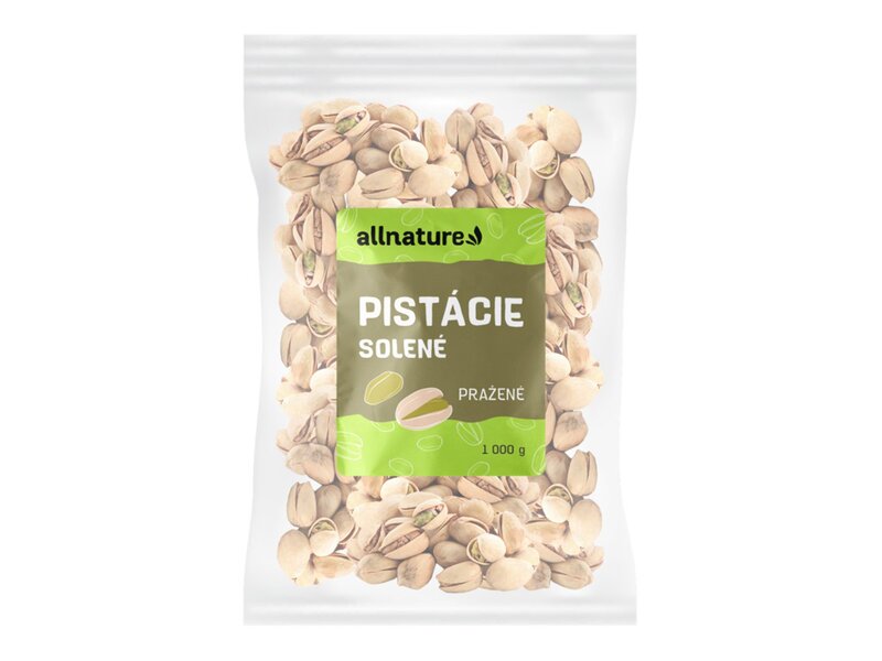 Allnature Pistácie pražené solené 1000 g 