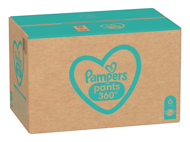 Pampers Pants Monthly Box vel. 6 (15+ kg) plenkové kalhotky 132 ks