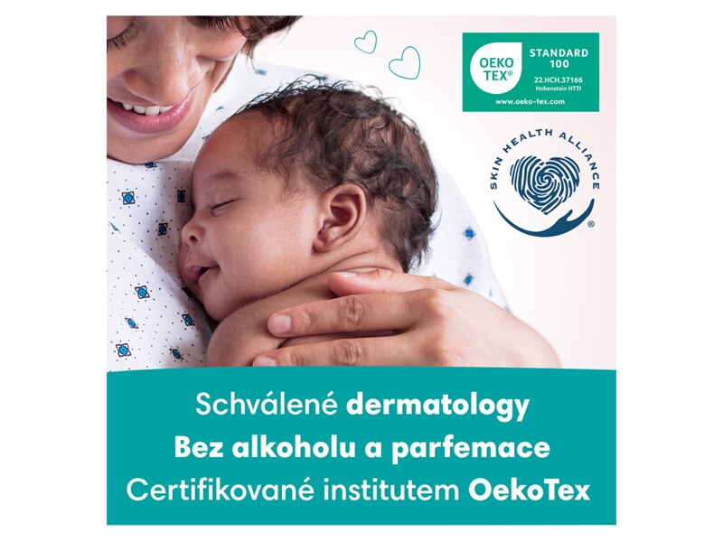 Pampers Sensitive XXL dětské čisticí vlhčené ubrousky 4x80 ks