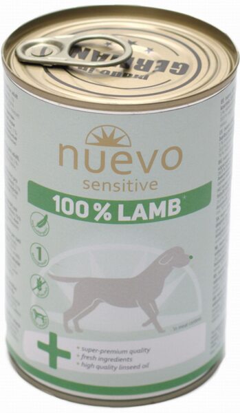 Nuevo Sensitive Jehněčí Monoprotein konzerva pro psy 400 g