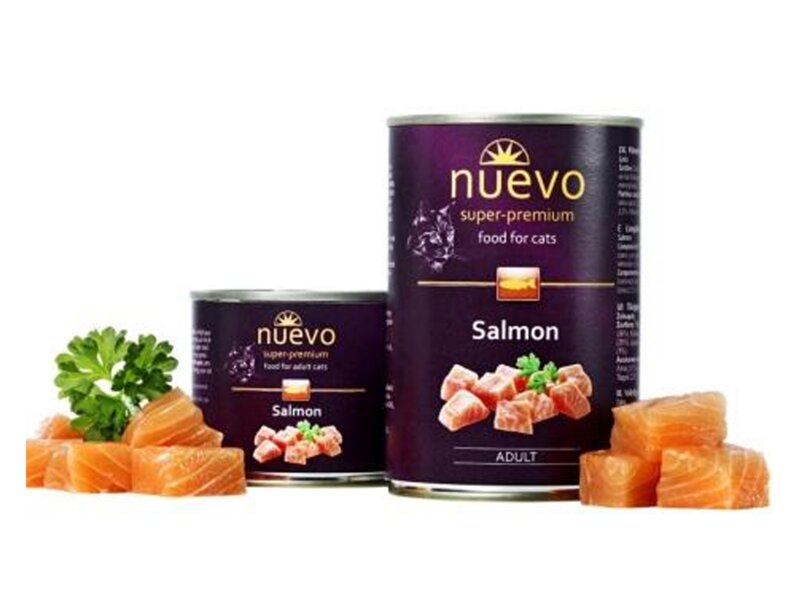 Nuevo Losos konzerva pro kočky 400 g Nuevo Losos konzerva pro kočky 400 g