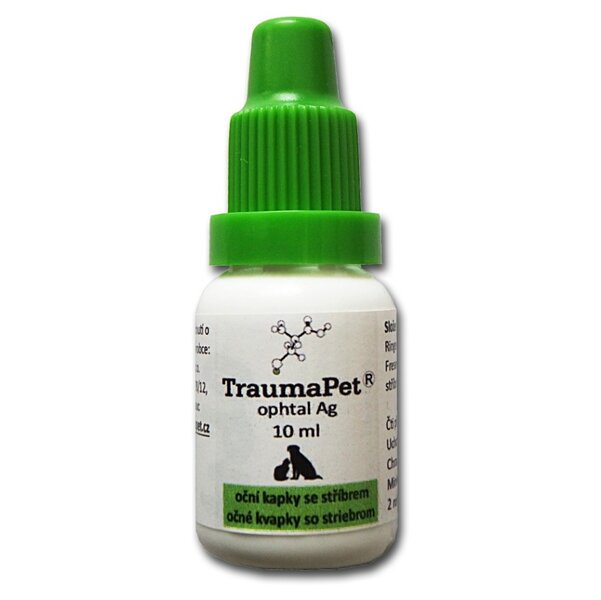 TraumaPet Ag oční kapky se stříbrem 10 ml