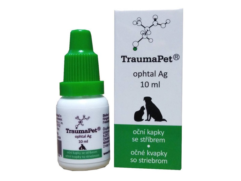 TraumaPet Ag oční kapky se stříbrem 10 ml