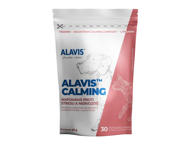 Alavis Calming pro psy a kočky 30 tablet Alavis Calming pro psy a kočky 30 tablet