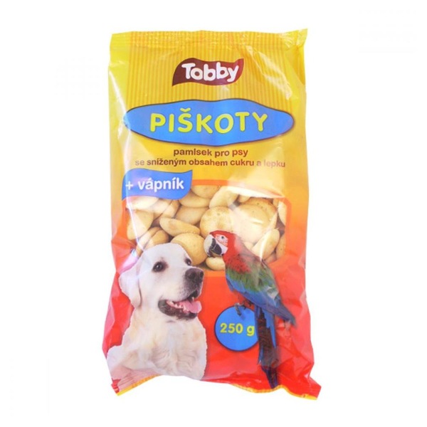 Tobby piškoty pro psy 250 g Tobby piškoty pro psy 250 g