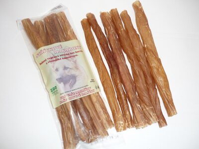 Tommi Pochoutka pro psa sušené střívkové makarony 25 cm 6 ks