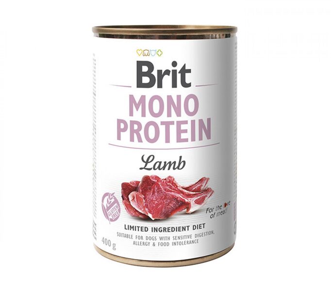 Brit Mono Protein Lamb konzerva pro psy 400 g