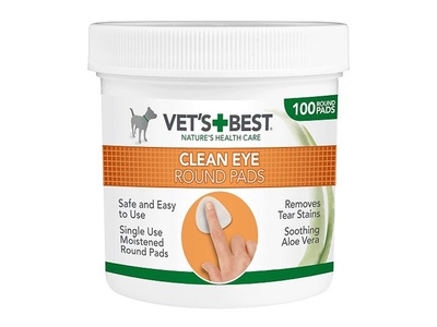 Vet's Best Čisticí utěrka na oči pro psy 100 ks Vet's Best Čisticí utěrka na oči pro psy 100 ks