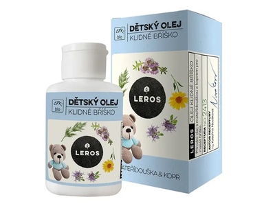 Leros Dětský olej klidné bříško 60 ml
