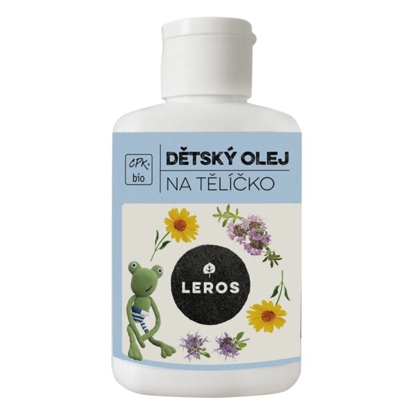Leros Dětský olej na tělíčko 100 ml Leros Dětský olej na tělíčko 100 ml