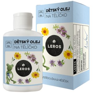 Leros Dětský olej na tělíčko 100 ml Leros Dětský olej na tělíčko 100 ml
