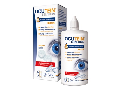 Ocutein Sensitive roztok na kontaktní čočky 360 ml