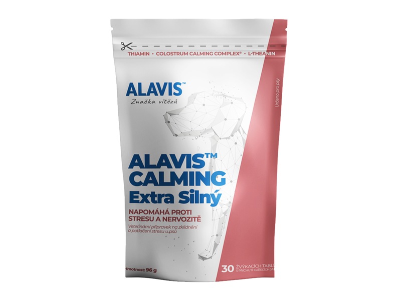 Alavis Calming Extra silný 30 žvýkacích tablet
