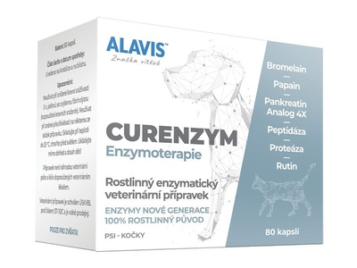 Alavis Curenzym Enzymoterapie 80 kapslí Alavis Curenzym Enzymoterapie 80 kapslí
