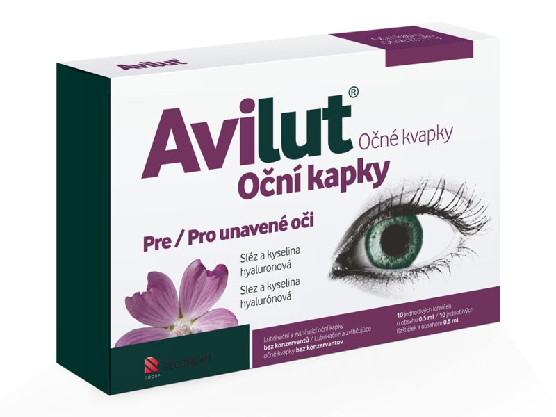 Avilut oční kapky 10x0,5 ml Avilut oční kapky 10x0,5 ml