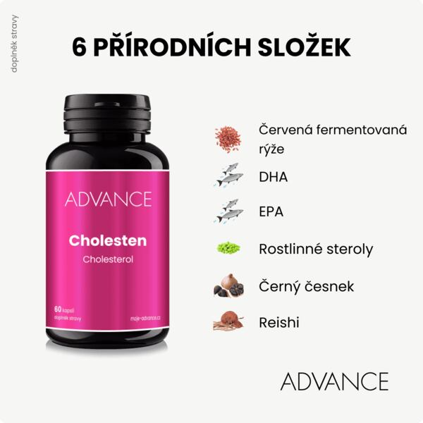 Advance Cholesten 60 kapslí