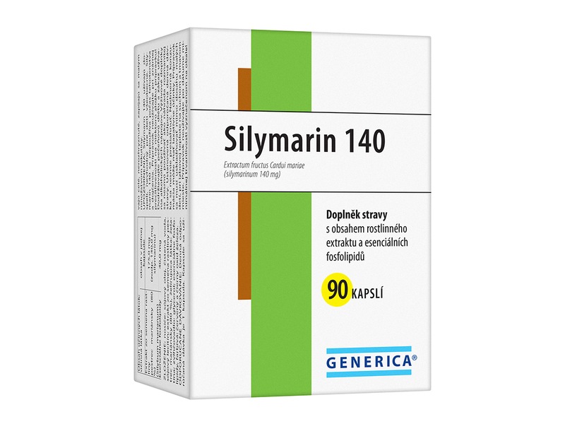 Silymarin 140 Generica 90 kapslí
