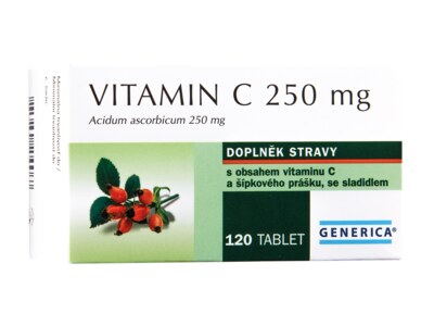 Vitamin C 250 mg Generica 120 tablet