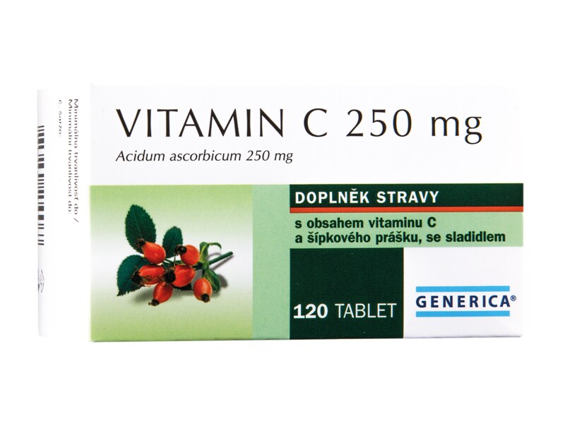 Vitamin C 250 mg Generica 120 tablet Vitamin C 250 mg Generica 120 tablet