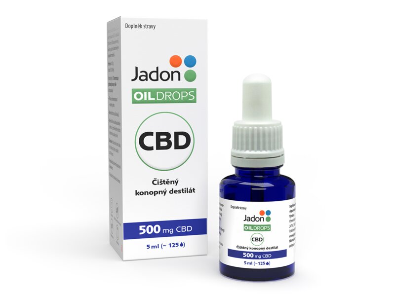 Jadon oil drops konopný olej CBD 10% 5 ml
