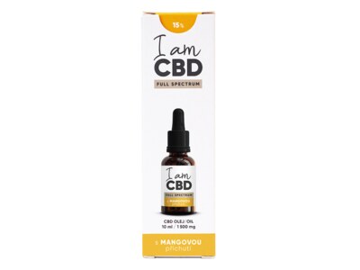 I am CBD Full Spectrum CBD olej 15% mango 10 ml