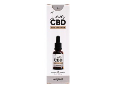 I am CBD Full Spectrum CBD konopný olej 5% 10 ml