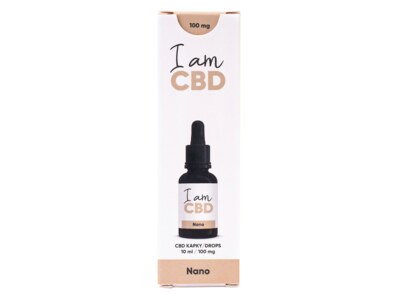 I am CBD Nano CBD kapky 10 ml