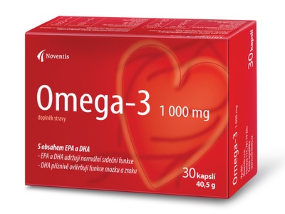 Noventis Omega-3 1000 mg 30 kapslí