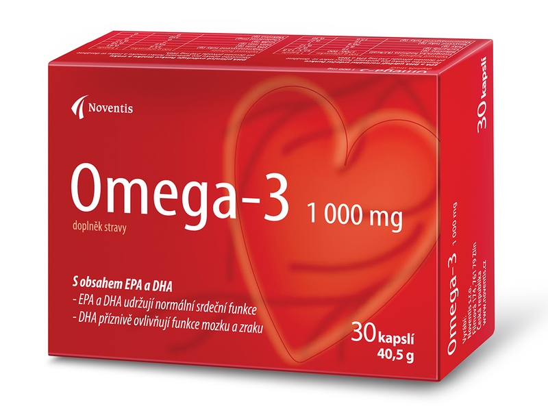 Noventis Omega-3 1000 mg 30 kapslí