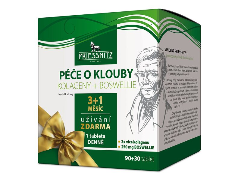 Priessnitz Péče o klouby Kolageny + Boswellie 90+30 tablet Priessnitz Péče o klouby Kolageny + Boswellie 90+30 tablet