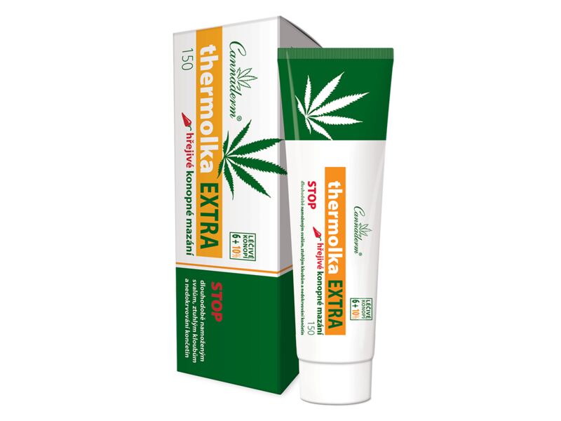 Cannaderm Thermolka Extra hřejivé mazání 150 ml