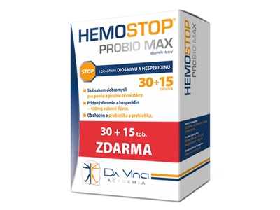 HemoStop Probio Max 30+15 tobolek