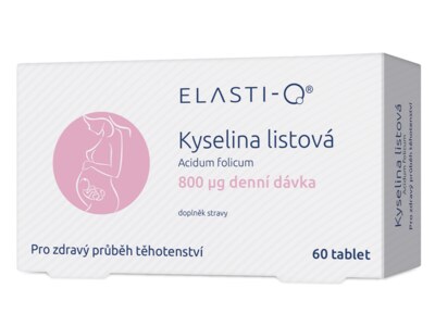 Elasti-Q Kyselina listová 800 µg 60 tablet