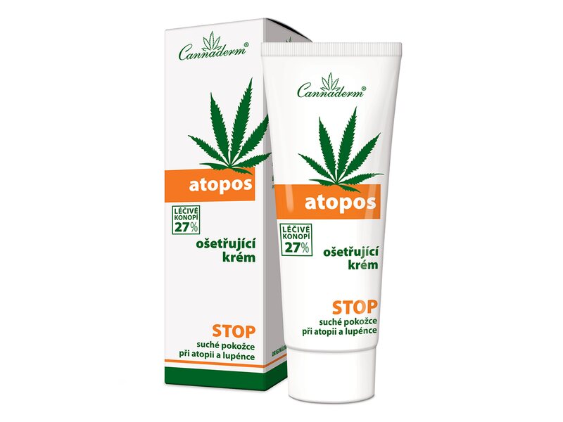 Cannaderm Atopos ošetřující krém 75 g