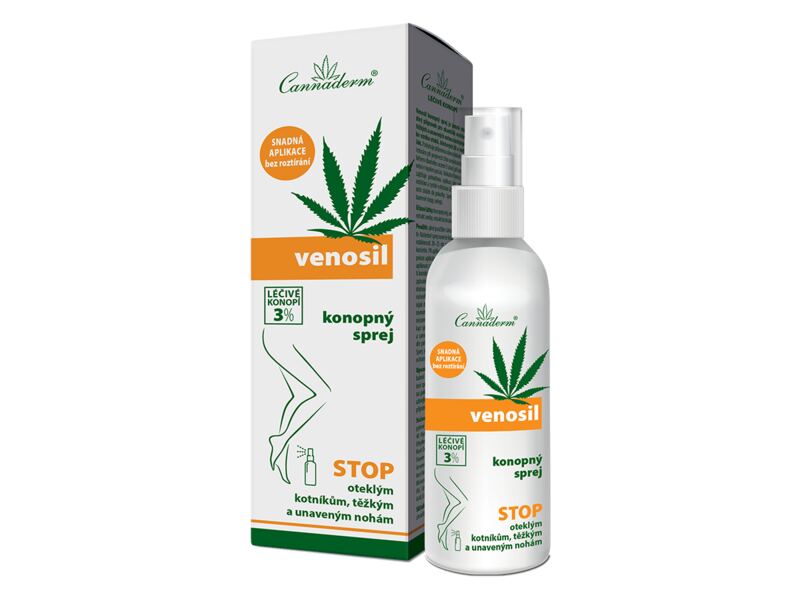 Cannaderm Venosil konopný sprej 150 ml