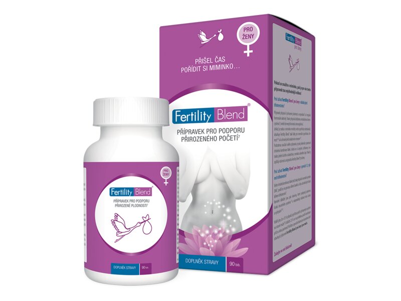 Fertility Blend pro ženy 90 tobolek