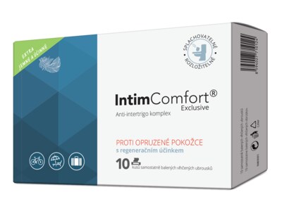 Intim Comfort Anti-intertrigo 10 kapesníčků