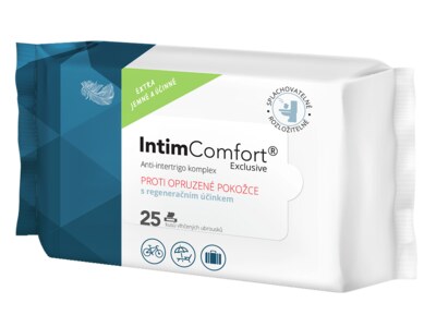 Intim Comfort Anti-intertrigo 25 kapesníčků Intim Comfort Anti-intertrigo 25 kapesníčků