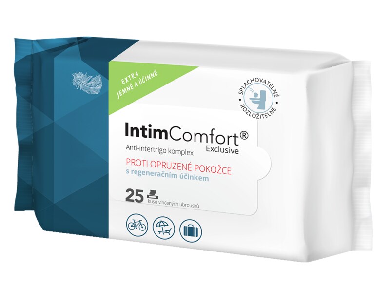 Intim Comfort Anti-intertrigo 25 kapesníčků
