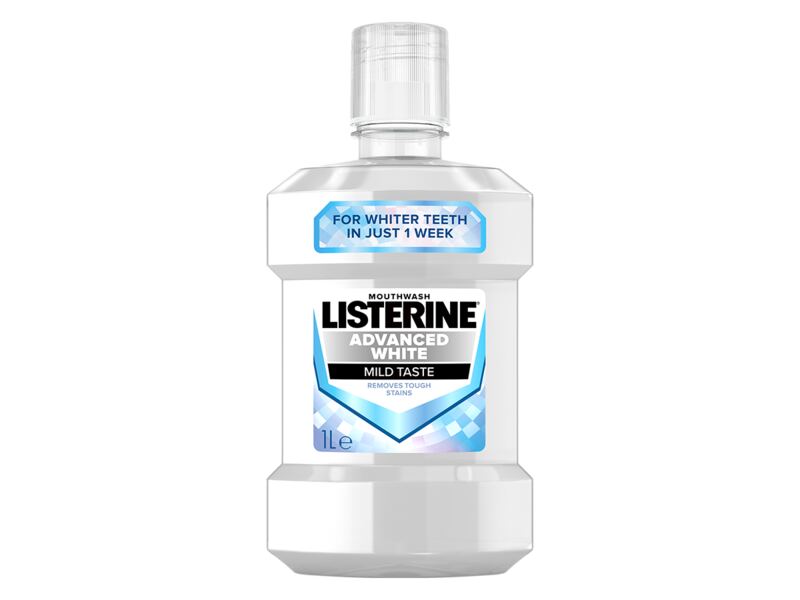 Listerine Advance White Mild Taste ústní voda 1000 ml Listerine Advance White Mild Taste ústní voda 1000 ml