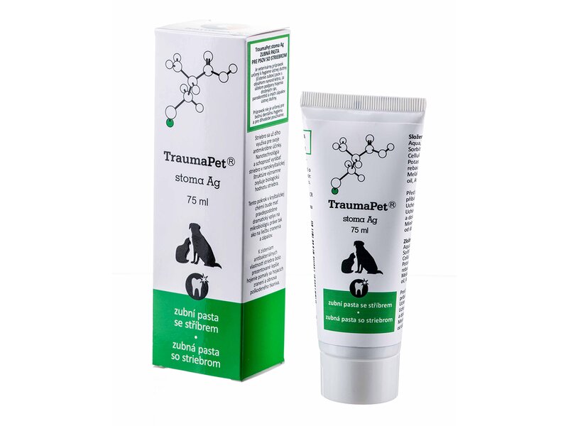 TraumaPet Ag zubní pasta se stříbrem 75 ml