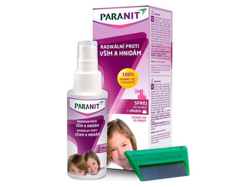 Paranit Radikální Sprej 100 ml + hřeben
