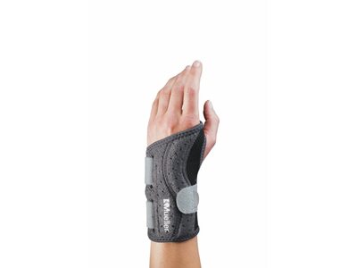 Mueller Adjust-To-Fit Wrist brace left ortéza na zápěstí šedá levá 1 ks