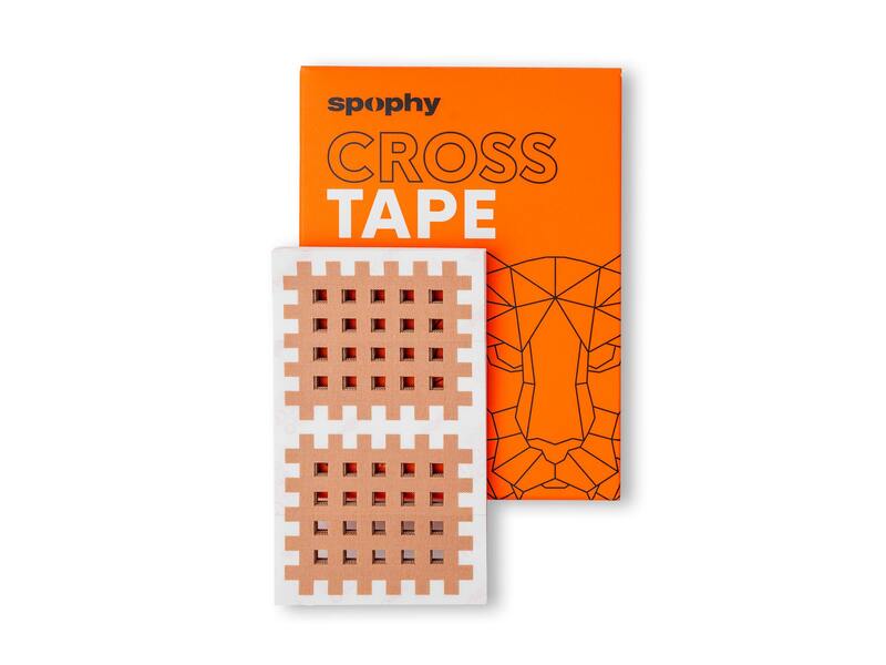 Spophy Cross Tape 5,2 x 4,4 cm 40 ks