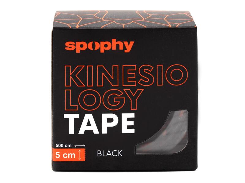 Spophy Kinesiology Tape 5 cm x 5 černý 1 ks