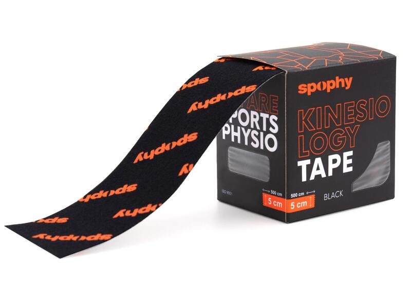 Spophy Kinesiology Tape 5 cm x 5 černý 1 ks